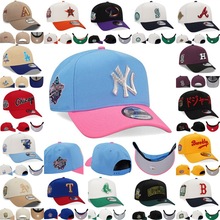 跨境MLB帽子鸭舌帽新款调节帽男女嘻哈刺绣户外防晒运动帽棒球帽