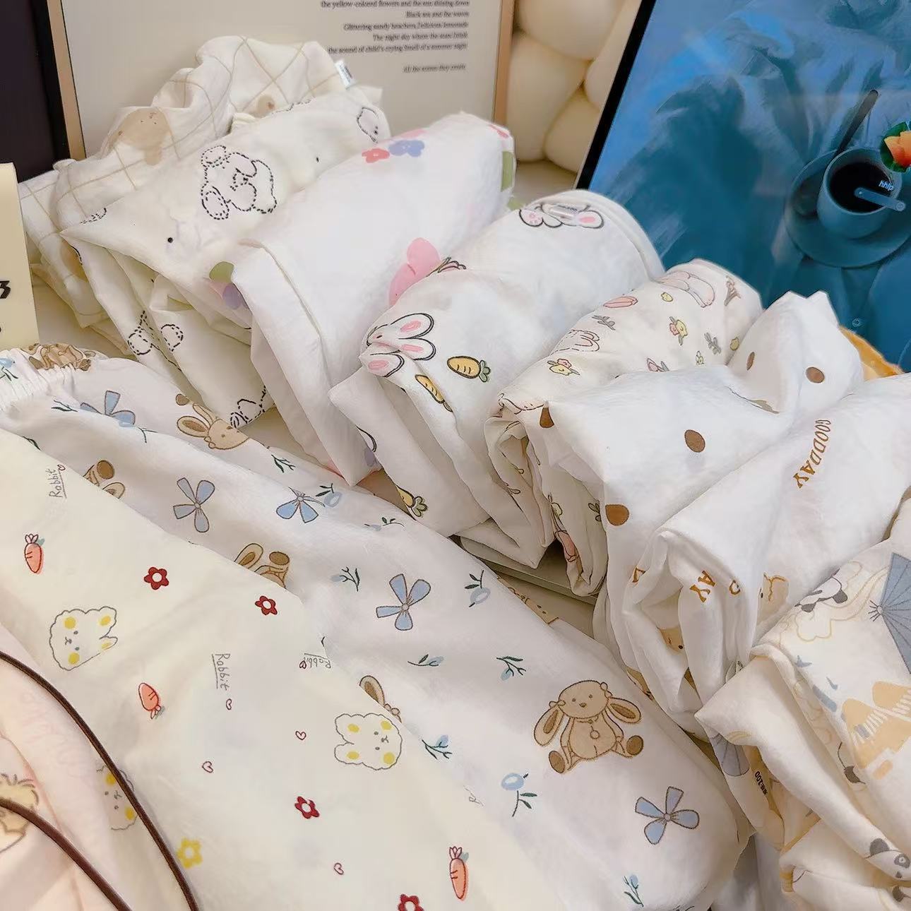 Children's Summer Mosquito-Proof Pants for Boys, Stylish Summer Version, Loose and Thin, Cartoon Style for Girls, Korean Version, Versatile Baby Lantern Pants