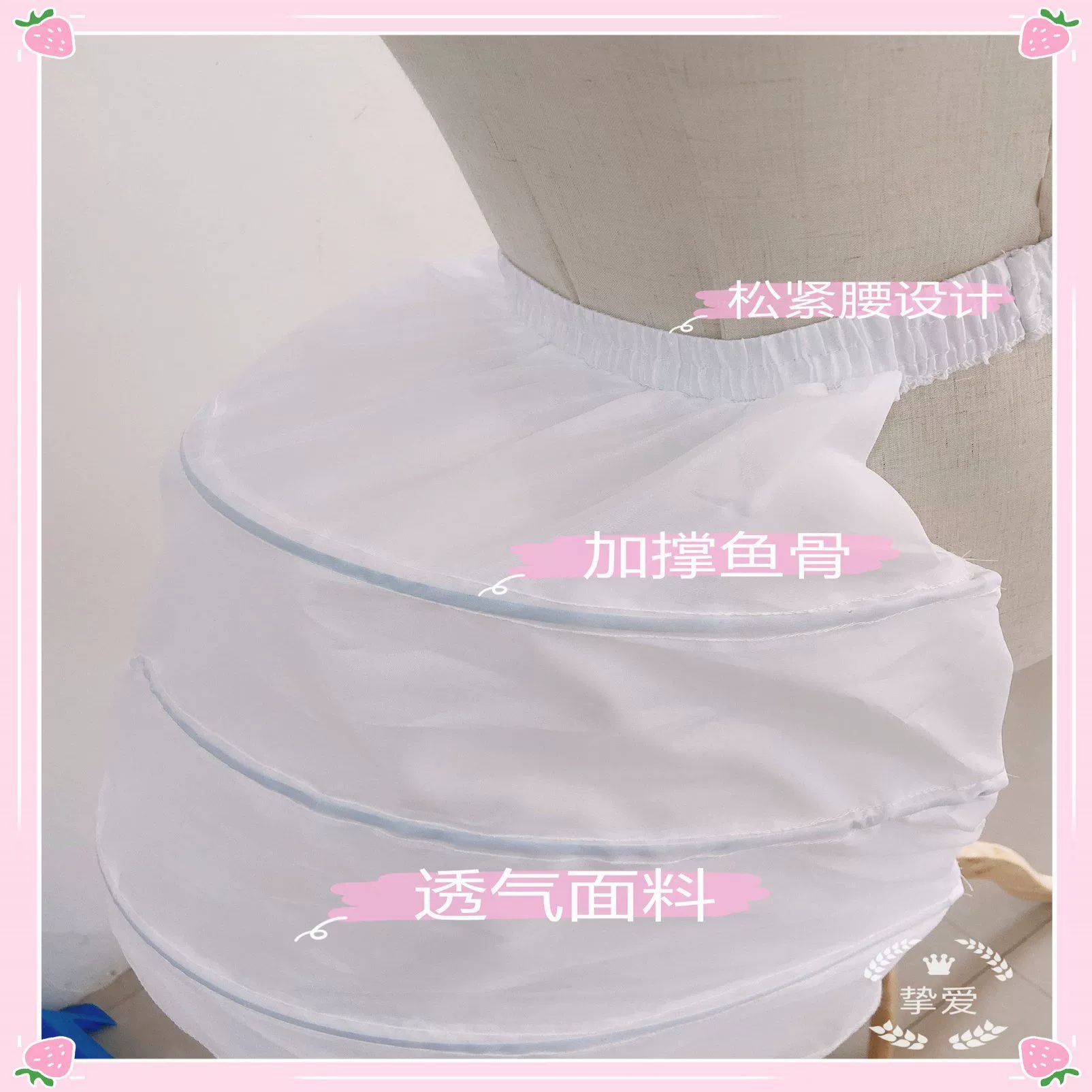 Classic elegant wedding dress, short one-sided evening dress