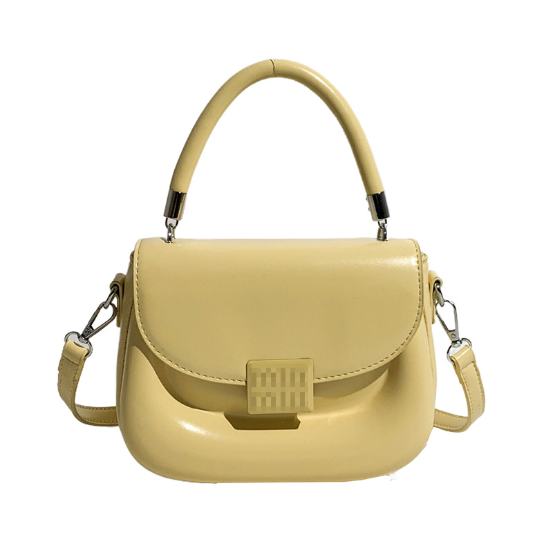 Bolso bolso femenino 2024 nuevo estilo de alta gama nicho bolso de hombro simple estampado retro bolso de silla de mensajero de todo fósforo