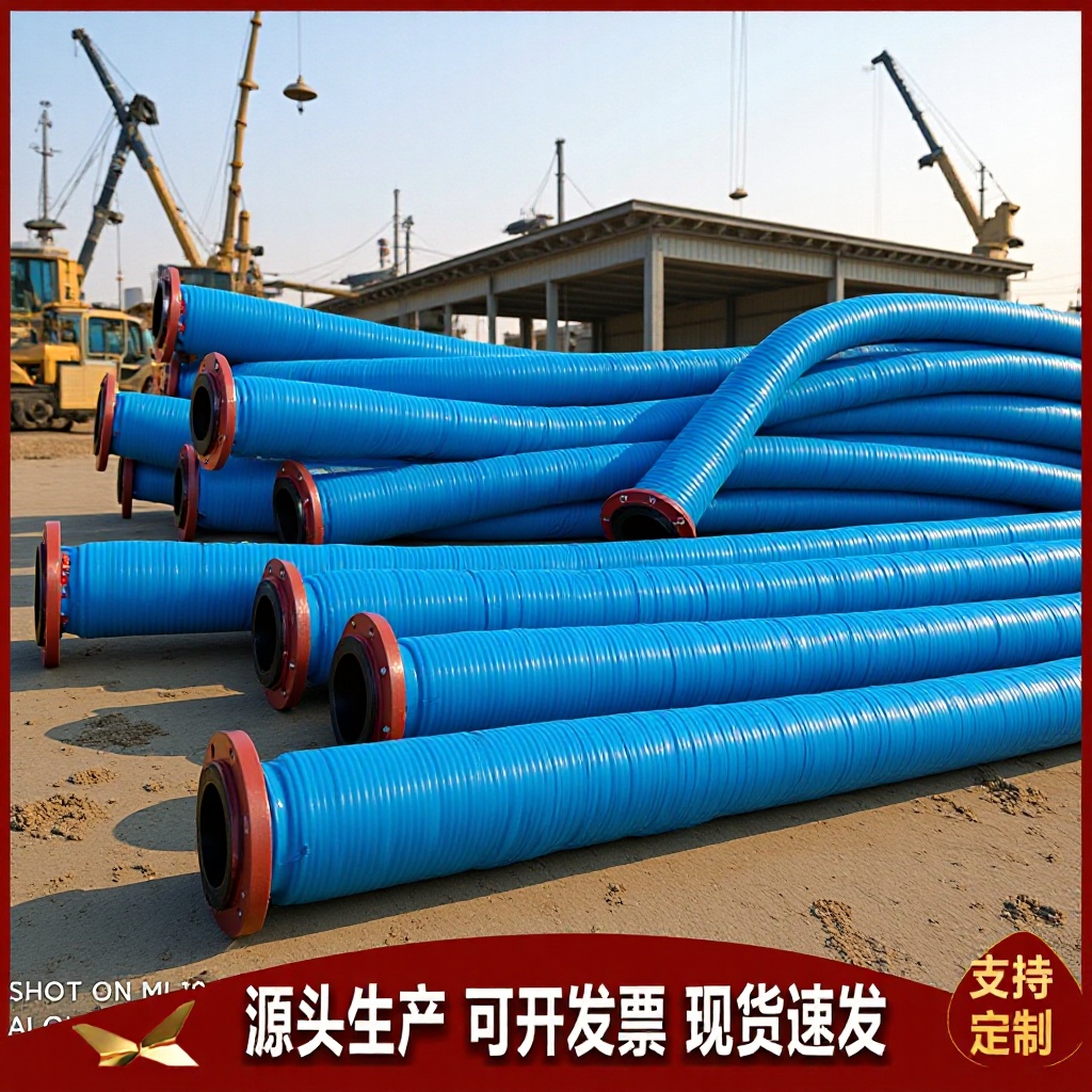 销售排水胶管法兰橡胶管16公斤高压泥浆输水橡胶管泵配套胶管