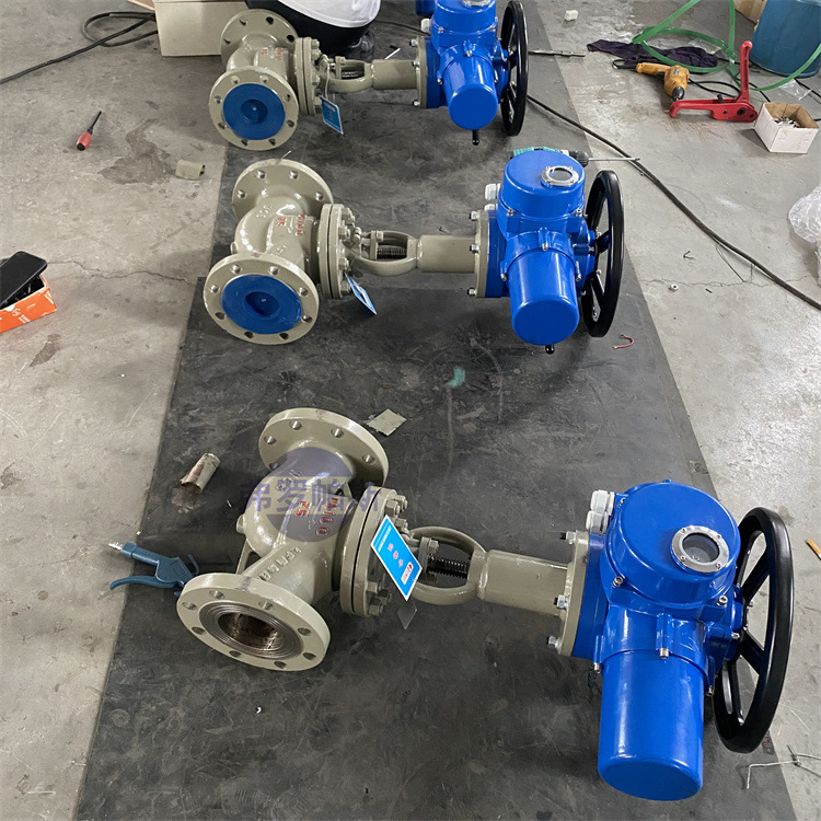 电厂 化工管道截止阀J941H-25C DN150 智能型 法兰连接截 止阀