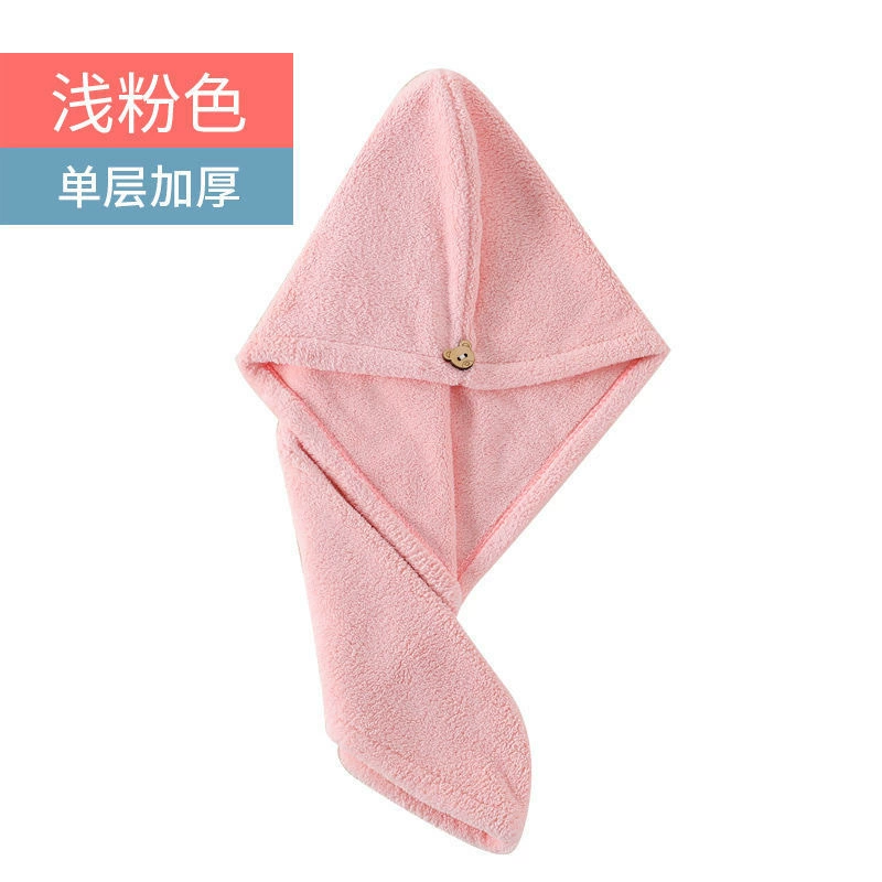 Быстро сохнущее полотенце для волос, шарф, милый сухой shower cap, впитывающий воду, увеличенная толщина