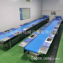 传进机械蔬菜挑选输送线 中央厨房输送机 蔬菜分拣输送线