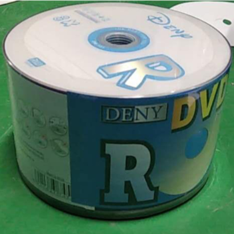 DENY迪尼品牌空白光盘DVD-R DVD+R 16X 8X 50片桶装 50片塑封装