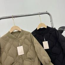 111813 冬季新款 儿童韩版拼接口袋羽绒外套 一件代发