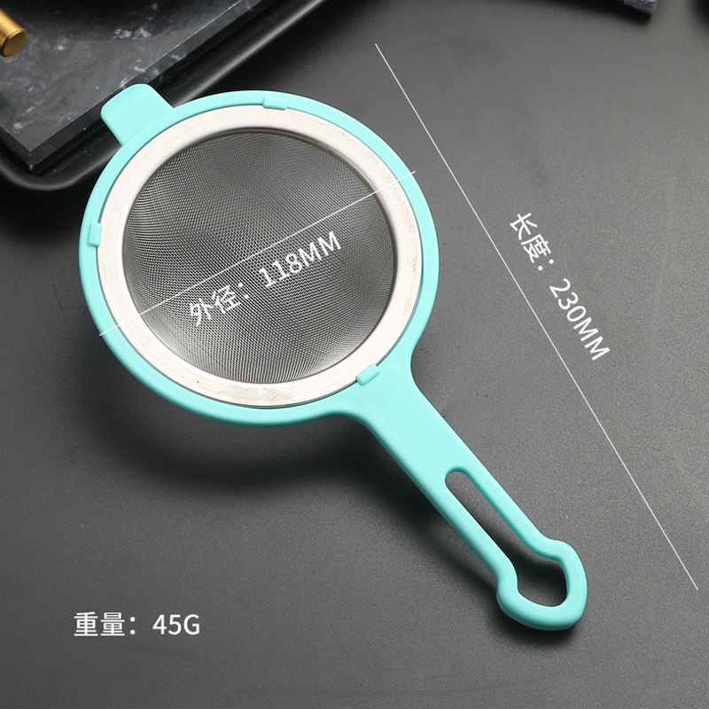 Filtro de acero inoxidable 304, colador, leche de soja, jugo, alimento complementario, filtro de escoria, tamiz, filtro ultrafino con oreja, tamiz de harina