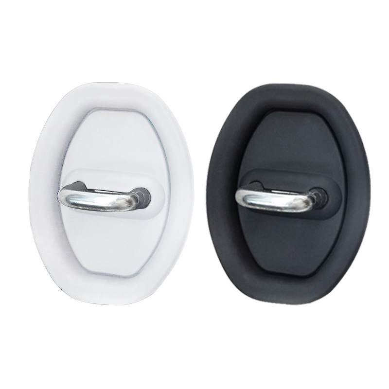 Cerradura de la puerta del automóvil amortiguador amortiguador amortiguador decoración interior accesorios de automóviles mayorista puerta amortiguador cubierta protectora antiaoxidable