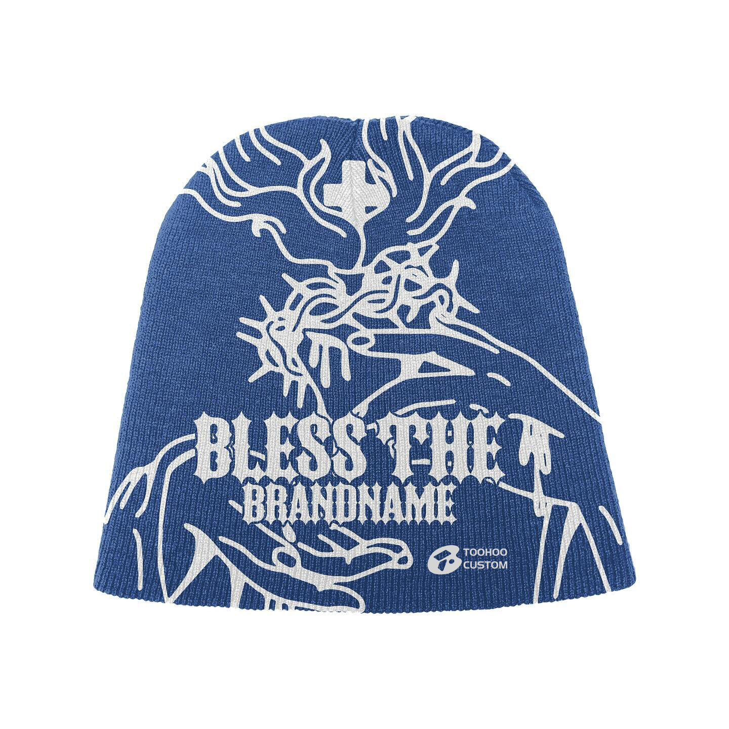 Sombreras de punto personalizadas transfronterizas de venta caliente de marcas de invierno de moda europea y americana bordadas sombreros de punto de moda para adultos