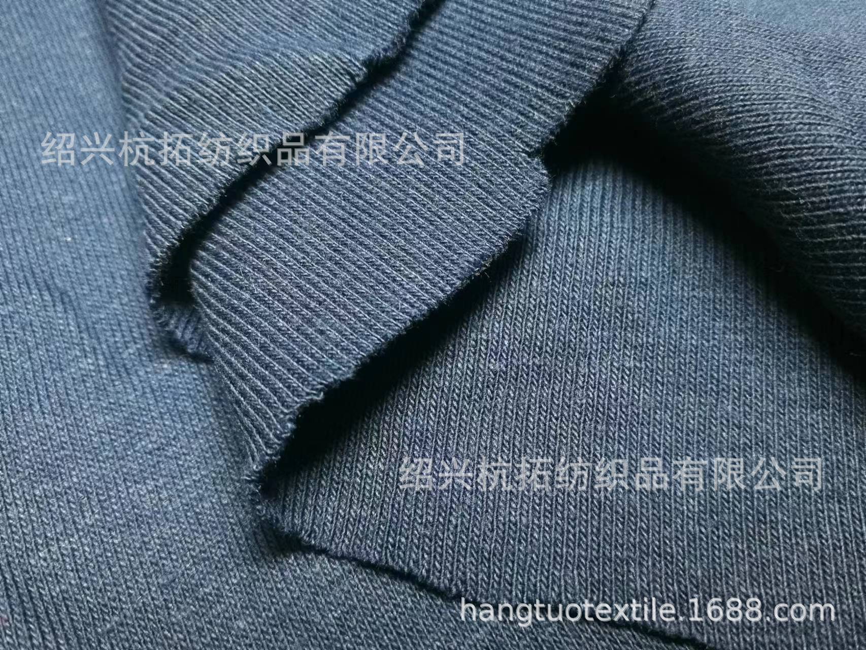 针织270g60%棉40%涤纶CVC1*1弹力罗纹 全棉 TR 全涤 TC圆机罗纹