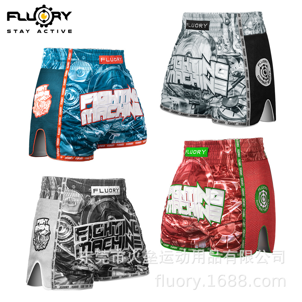 Muay Thai Shorts Sanda Fighting Boxing Training Shorts Adult Pants 2025 New Style