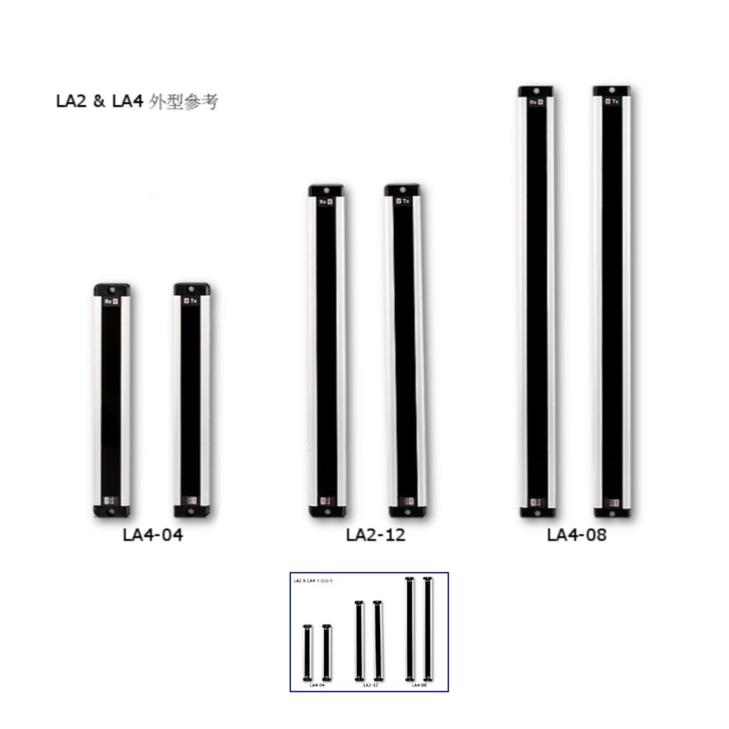 台湾FOTEK/阳明 全新原装 薄型光栅/光幕传感器LA2-32L