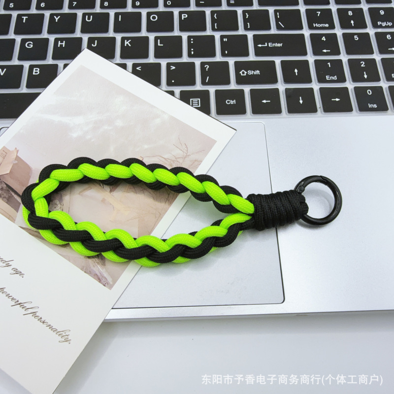 手工编织手机挂绳手腕防丢钥匙扣水杯包包钥匙挂件u盘绳挂饰腕带|undefined
