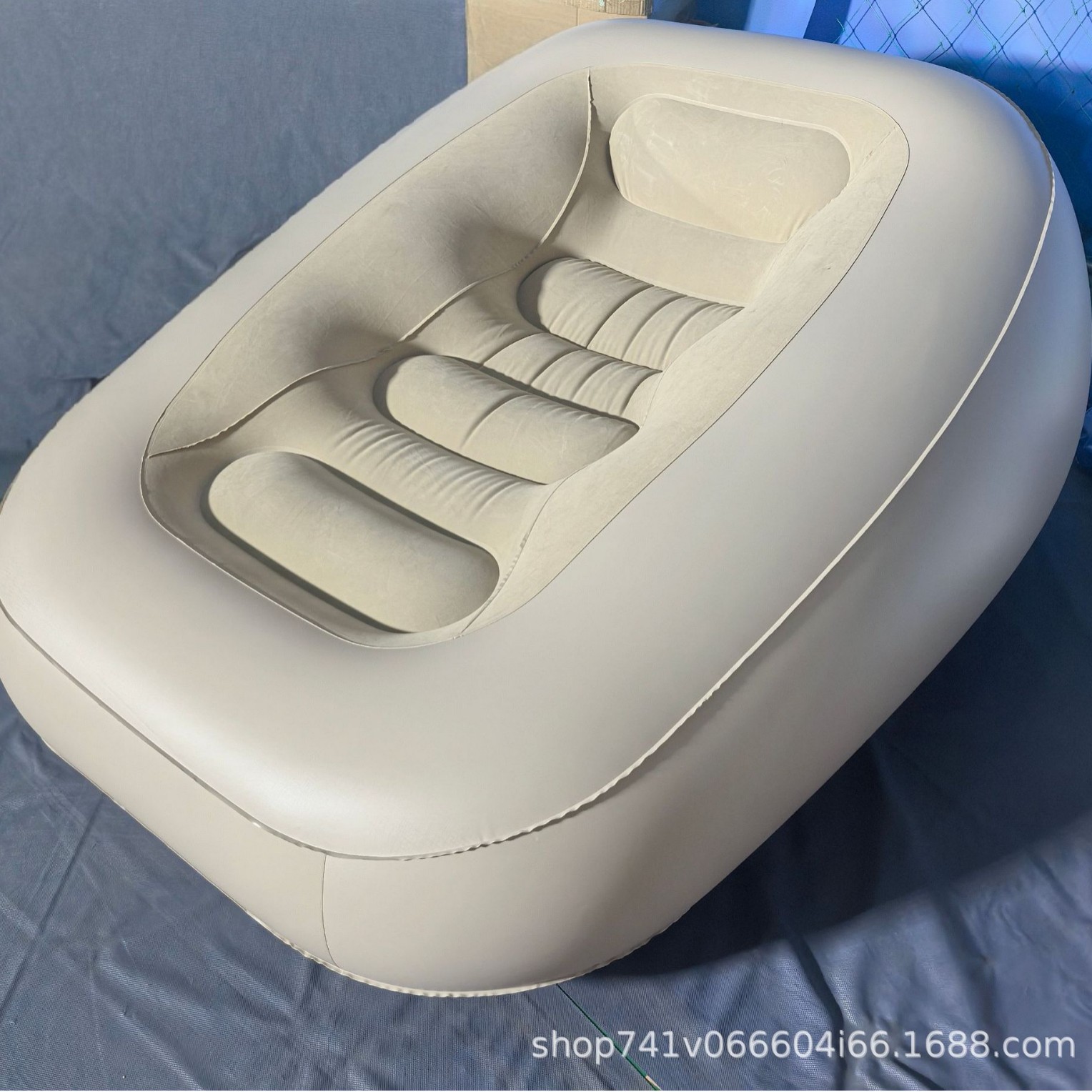 Inflatable handheld sofa PVC for bedroom for camping