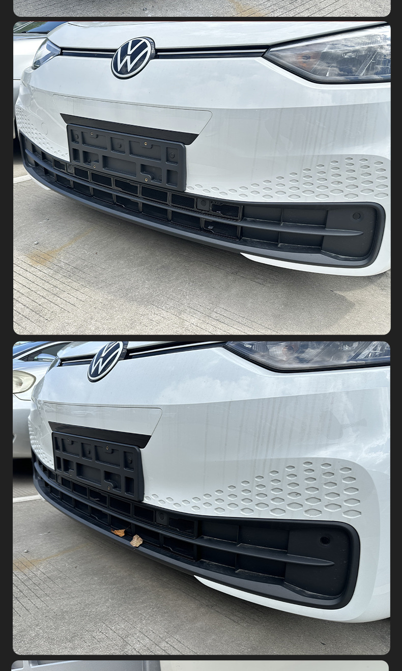 Suitable for Volkswagen ID3, insect-proof net for car front grille, dust-proof protective cover, front bumper modification accessories without disassembly