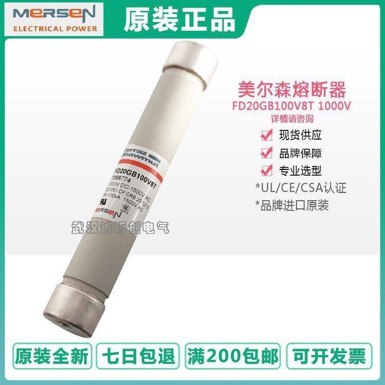 MERSEN ferraz保险C089495 D089496 FD20GB100V16T 1000V 16A 20A