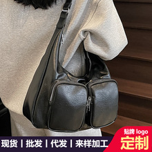 跨境2025新款女包欧美大包外贸托特包软皮大容量单肩斜挎女士包包