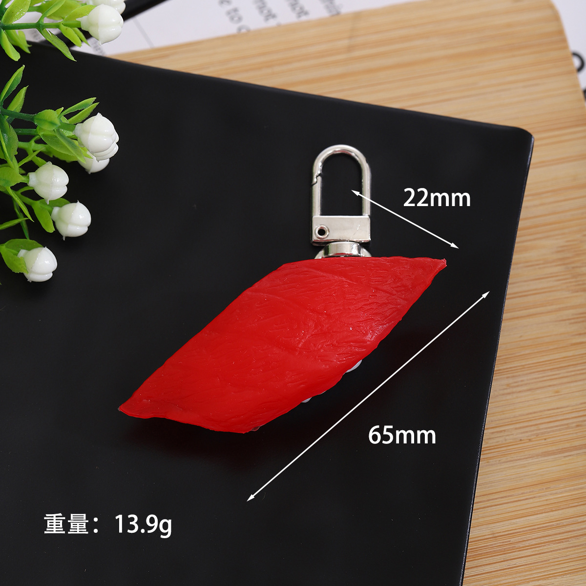 PVCファッションシミュレーション日本式寿司キーホルダー写真撮影シミュレーション食品道具学生かばんDIYストラップ