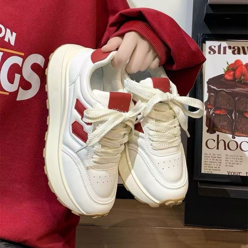 Luz transpirable nuevos zapatos de papá para mujeres 2025 primavera zapatos para correr zapatos deportivos de adelgazamiento para mujeres casuales Agan