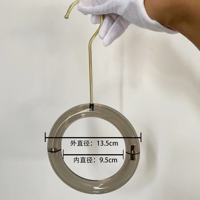 亚克力多功能s挂衣钩透明服装店S勾水晶透明挂衣钩衣架搭配夹代发|undefined