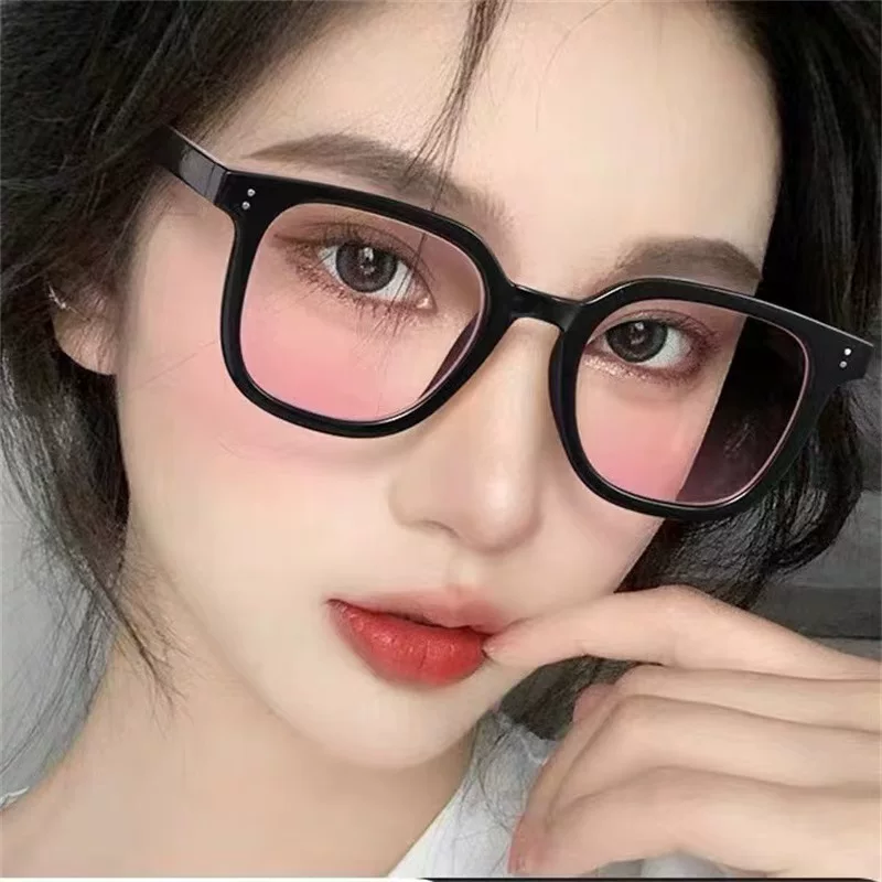 Face blush, glasses, universal sunglasses, gradient, high-quality style