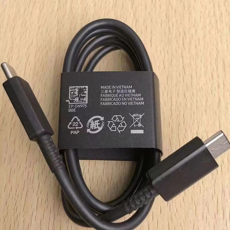 适用于三星GalaxyNote10+手机数据闪充线45W瓦双typec快充线