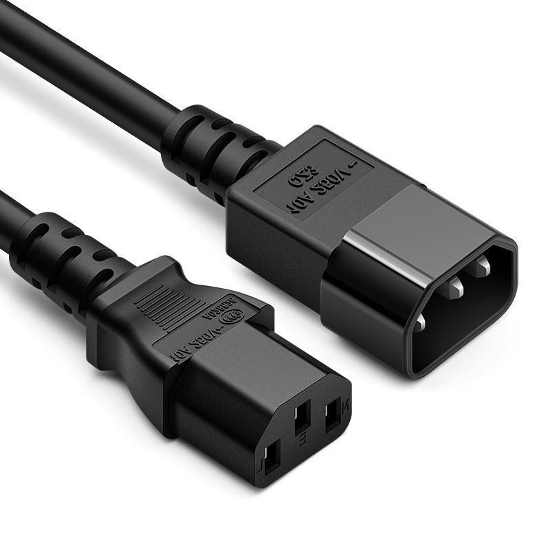 爆款热销 C13转C14国标认证三芯电源线pdu品字尾延长线电脑连接线