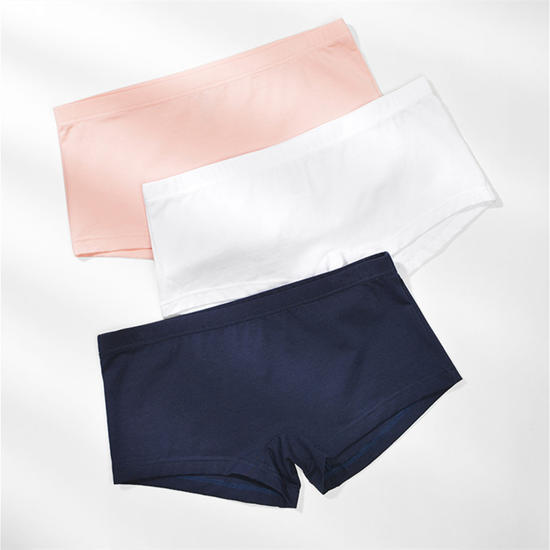 Men's Pure Cotton Underwear, Low-Waist, No Pouch, Tight-Fitting Boxer Briefs, Breathable, Sexy, Trendy Men's Briefs with Pure Cotton Crotch