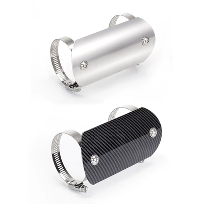 Heat Insulation Board Shielding Cover — Motorcycle exhaust pipe