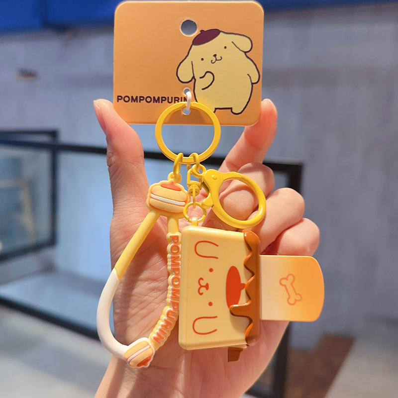 2026年新作正規品サンリオクロミぬいぐるみキーホルダー女性向け可愛いハローキティぬいぐるみカメラ小物