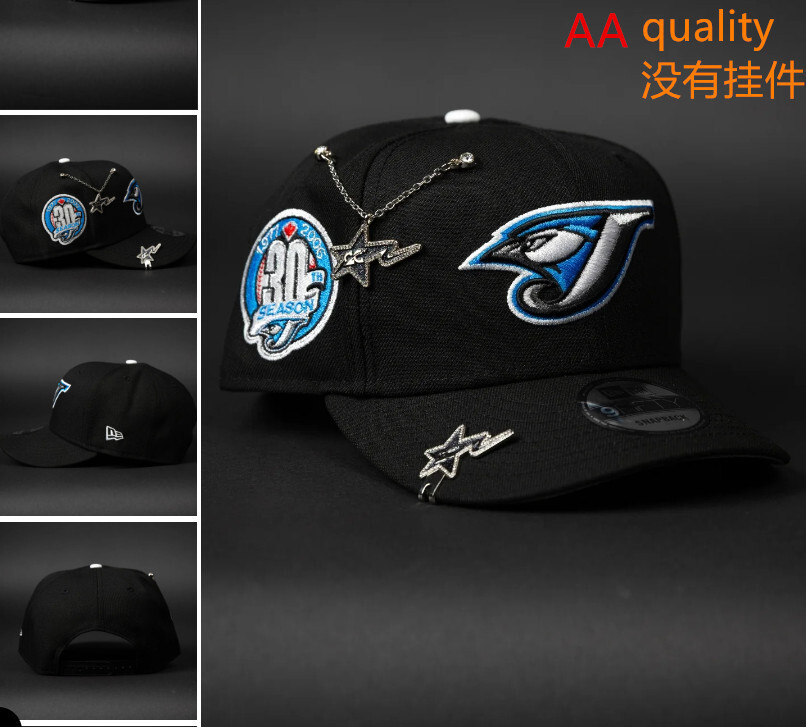 Comercio exterior transfronterizo al por mayor 2026 AA gorra de boca de pato bordado tridimensional ajustable gorra de hip-hop Yankees Dodgers