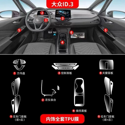 and decorative car interior accessories, 24, Car interior film - full-interior-set-does-not-include-screen