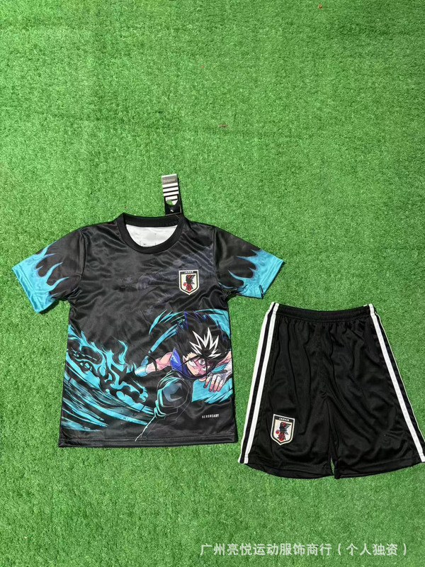 サッカーユニフォーム日本アニメワンピースドラゴンボールナルト超サイヤ人クレヨンしんちゃんシリーズ子供服|undefined