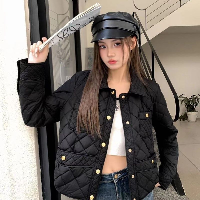 小香风羽绒服女冬季2025新款爆款短款小个子高端女士轻薄外套803|undefined