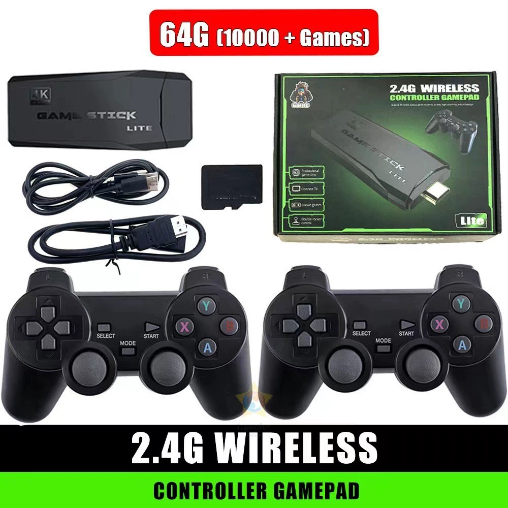 Популярная игровая приставка M8 для дома, HDMI HD, домашняя игровая машина, ретро-игры, 2.4G беспроводная, для двоих
