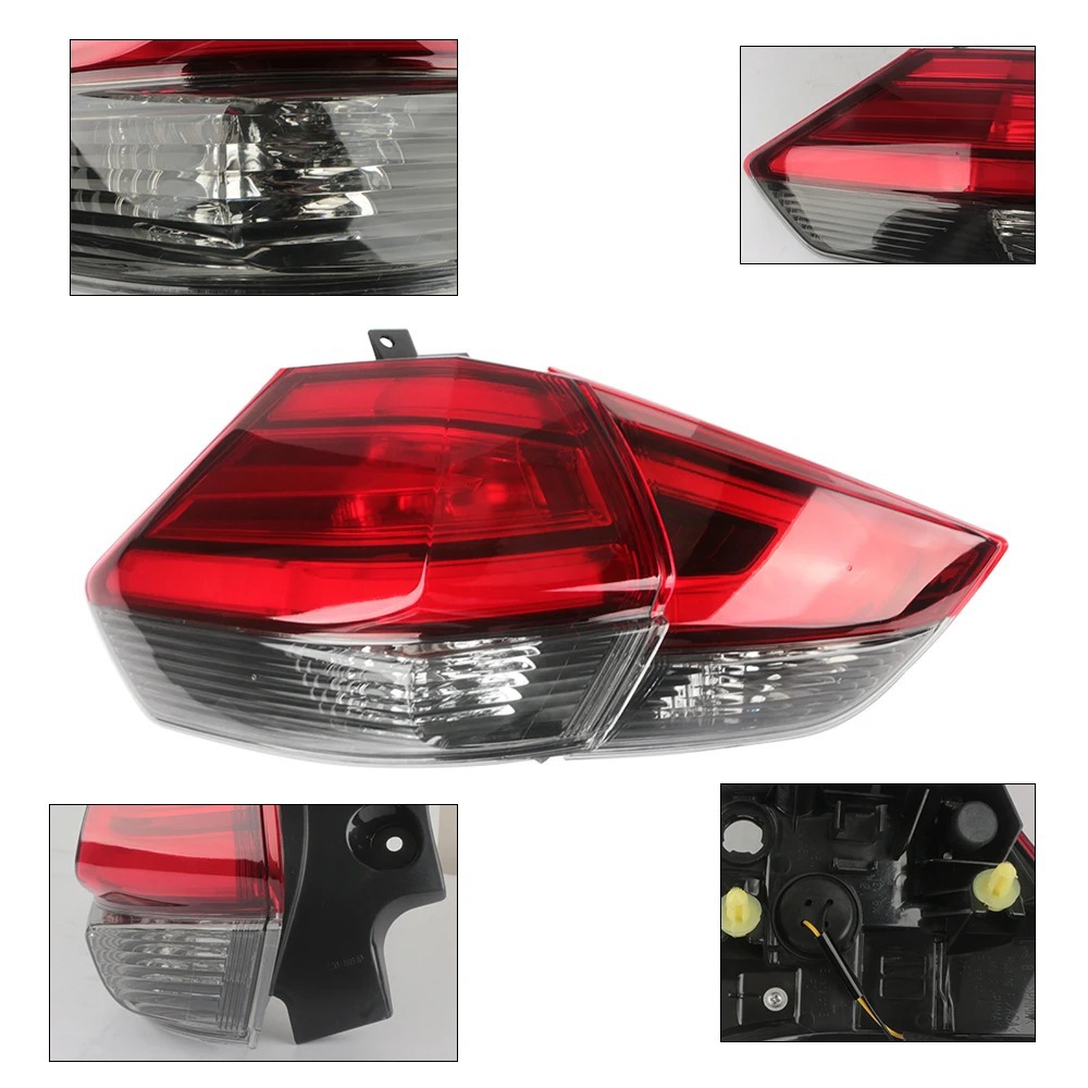 Adaptable a 17 - 20 nuevos Qijun luz trasera semi-conjunto de la carcasa de la luz trasera Qijun cubierta de la luz trasera luz trasera de la luz de freno