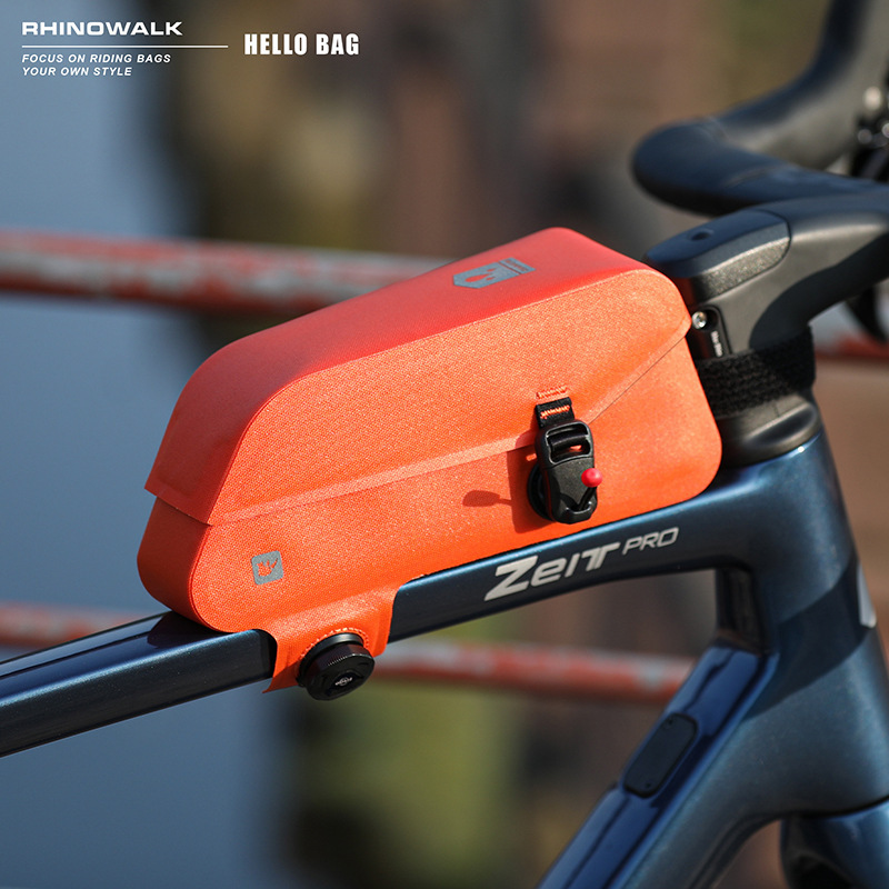 Rhinowalk New Magnetic Waterproof Bicycle Top Tube Bag with Quick-Release Buckle for Road Bikes Rhinowalk New Magnetic Waterproof Bicycle Top Tube Bag with Quick-Release Buckle for Road Bikes