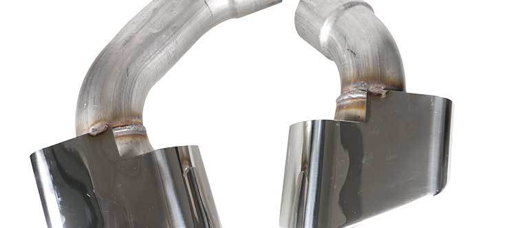 Suitable for Bmw X5E53 E70 F15 Modified Tail Throat 35I Sports Square Mouth Stainless Steel Titanium Black Exhaust Pipe