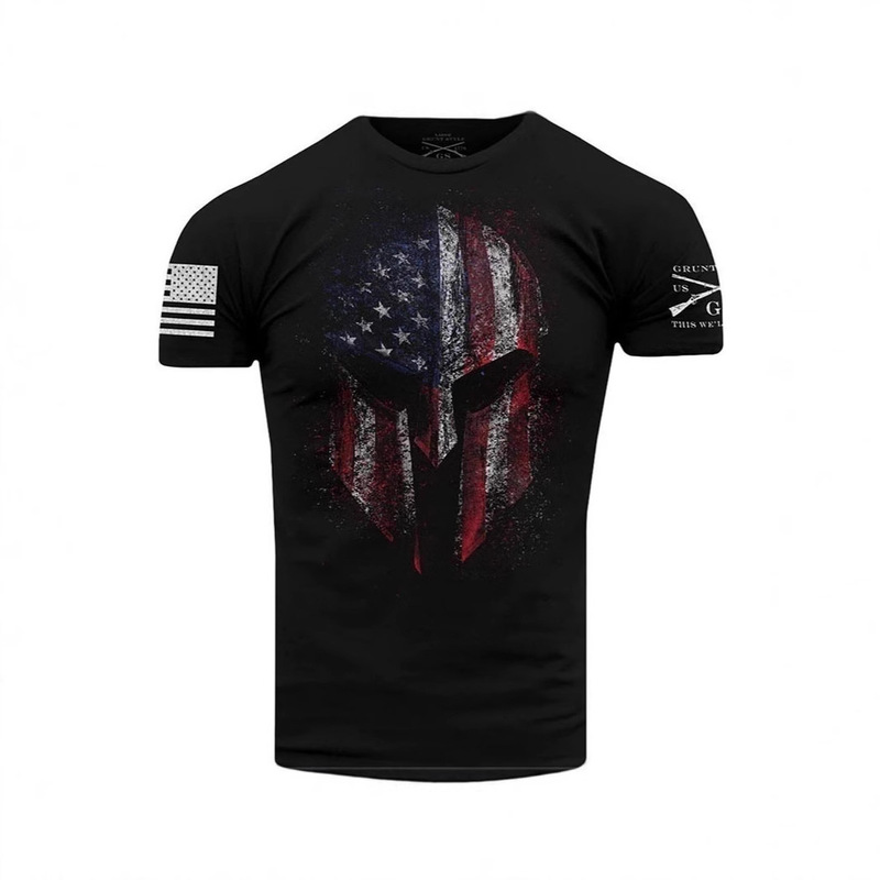 Cross-Border Loose-Fitting American Army Flag Skull Print 3D T-Shirt for Men and Women Wish Personalized Men's and Women's T-Shirt Short-Sleeved T-Shirt Cross-Border Loose-Fitting American Army Flag Skull Print 3D T-Shirt for Men and Women Wish Personalized Men's and Women's T-Shirt Short-Sleeved T-Shirt