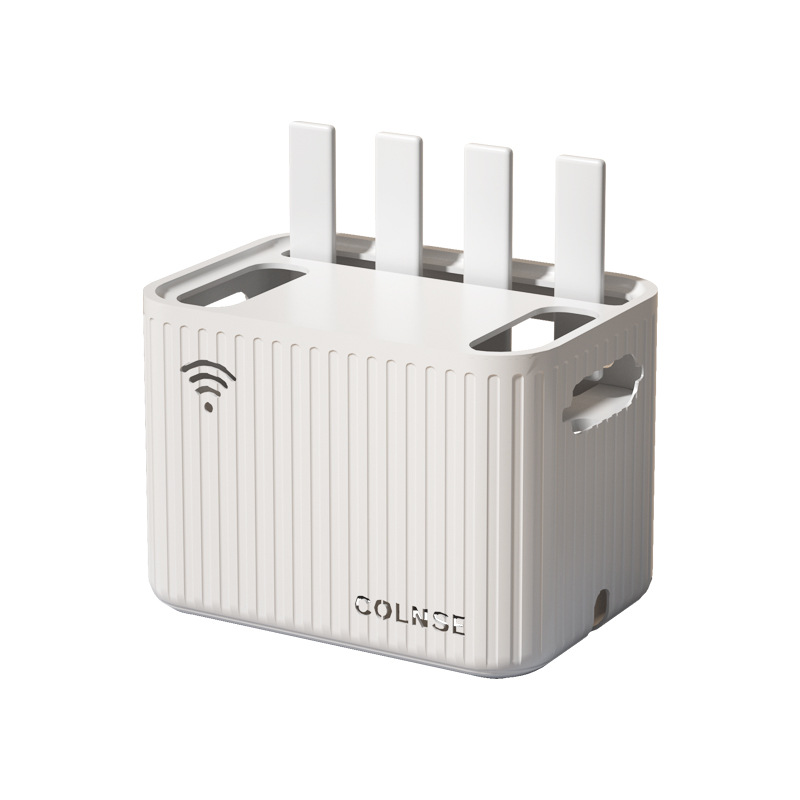 WiFi router rack de almacenamiento Set-Top Box caja de almacenamiento de alambre rack plug-in caja de almacenamiento rack de almacenamiento de cable de alimentación