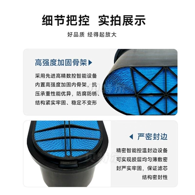 Automobile filter element Reduces Fuel Consumption 28130-7W102 Honeycomb