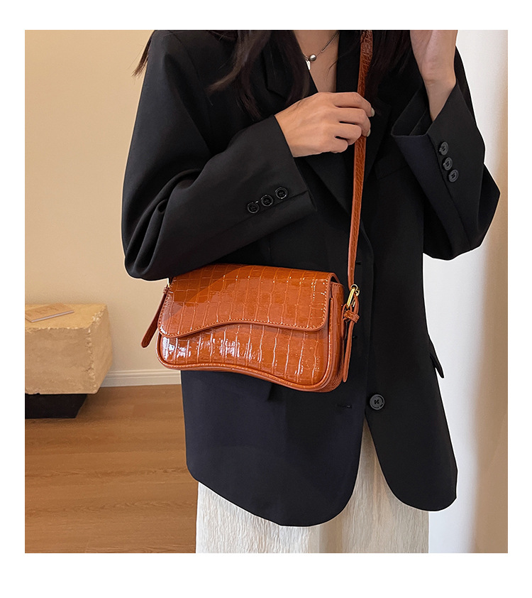 French-inspired shoulder bag