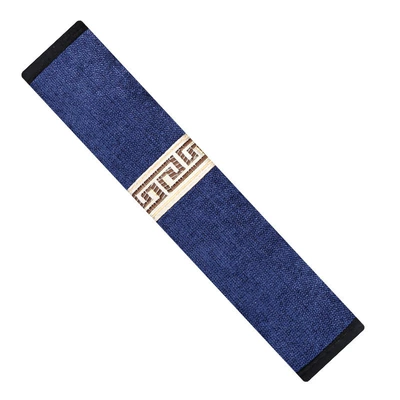 Seat belt shoulder pad – car interior decoration cross-border - blue-23cm