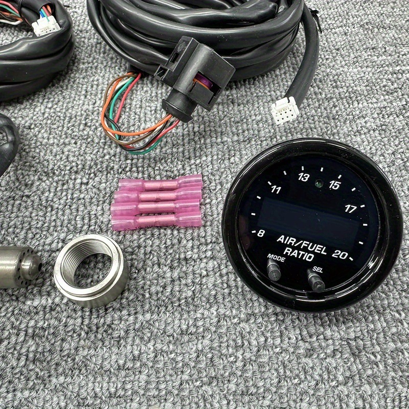 Cross-Border Best-Selling Car Modification Instrument Air-Fuel Ratio Meter Second Generation Aem Air-Fuel Ratio Meter with Oxygen Sensor Set