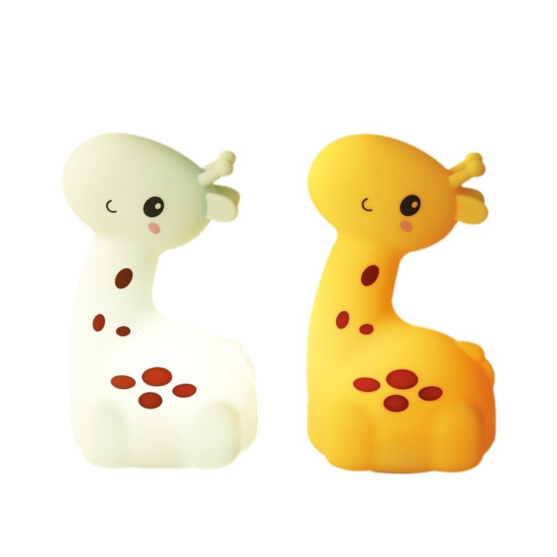 Giraffe Pat Nachtlampje Lichtgevend Speelgoed Creatief Cadeau Nachtlampje voor Naast het Bed Pat Nachtlampje Cartoon_voghion.com