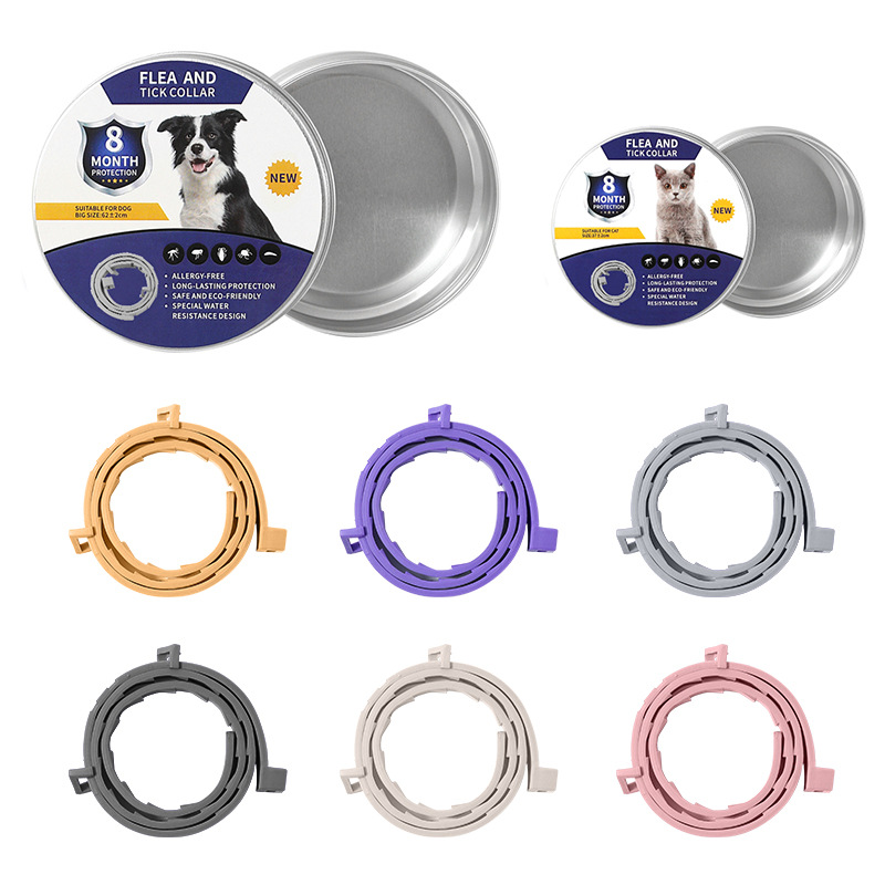 Productos transfronterizos para mascotas collar no repelente de insectos collar no repelente de mosquitos collar ajustable para perros collar para gatos