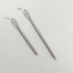 卸売 7inch/9inch/11inch 全ステンレス製 304 卵泡立て器 手動ミキサー 卵と小麦粉の泡立て器