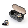 W12 button double -ear Bluetooth headset headset TWS5.1 cross -border ear mechanical capacity display touch