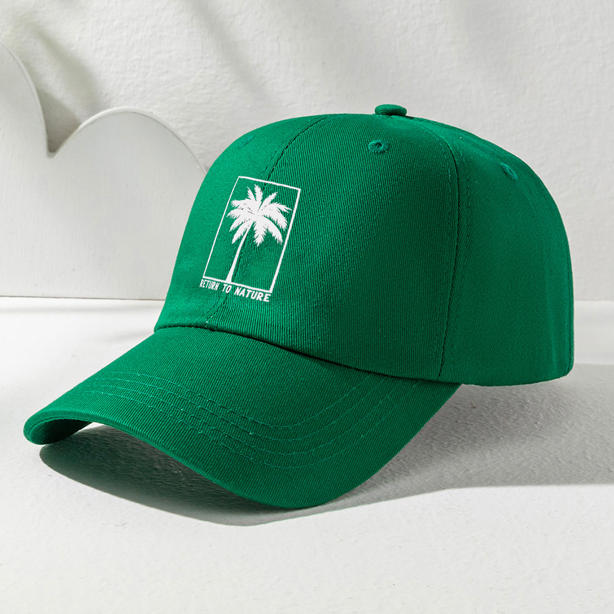 Unisex Fashion Coconut Tree Embroidery Baseball Cap display picture 2