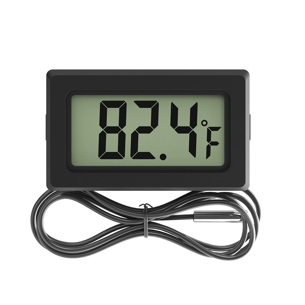 Миниатюрный встраиваемый цифровой термометр с переключателем CF, водонепроницаемый датчик температуры воды для аквариума, модель TM-10